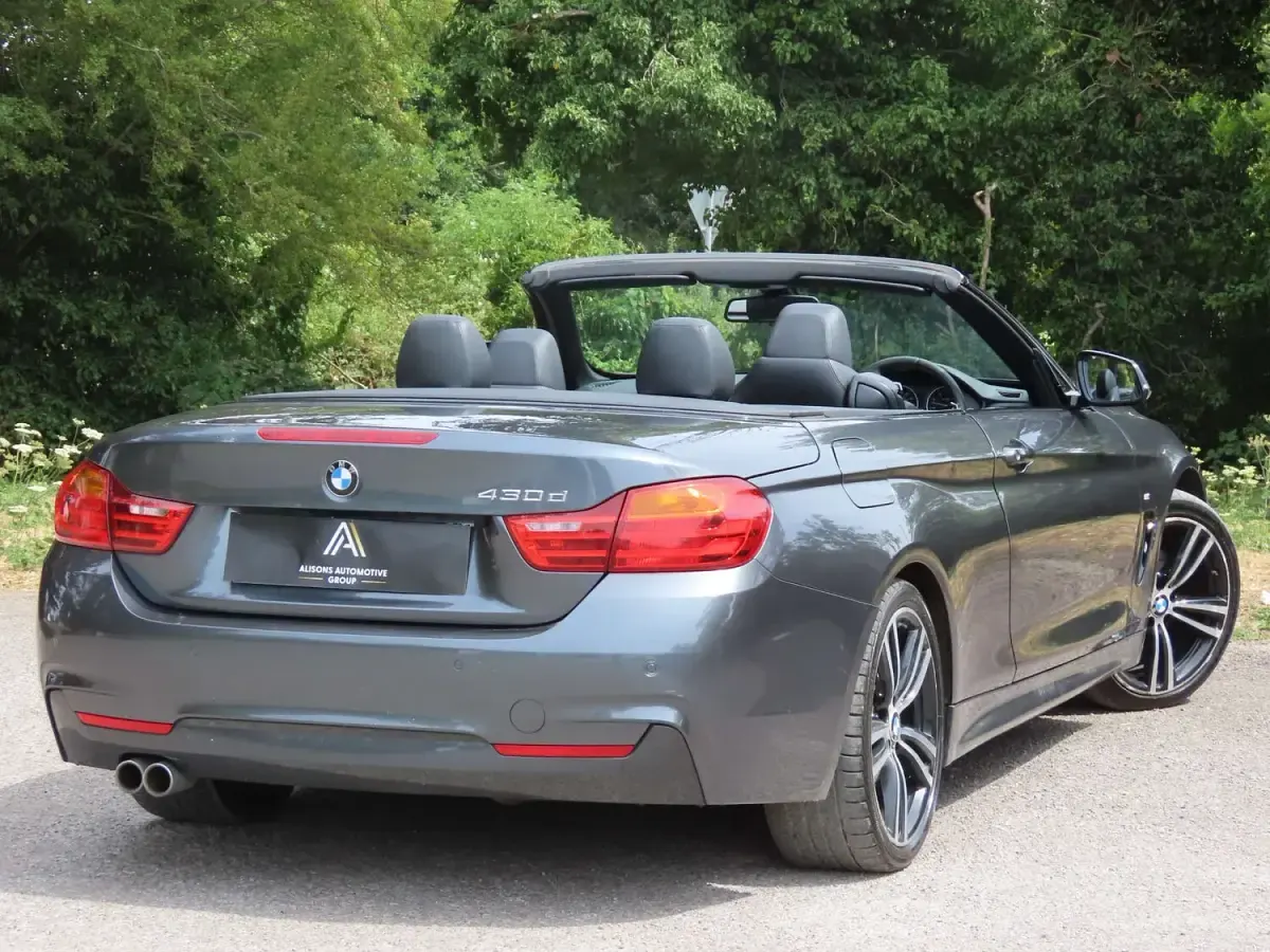 Used BMW 430 Cabriolet M Sport 2015 Grey Cabriolet