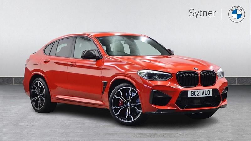 Red Used 2021 BMW X4 M Competition Edition SUV | £49,000 (Good price) - Image 1/4