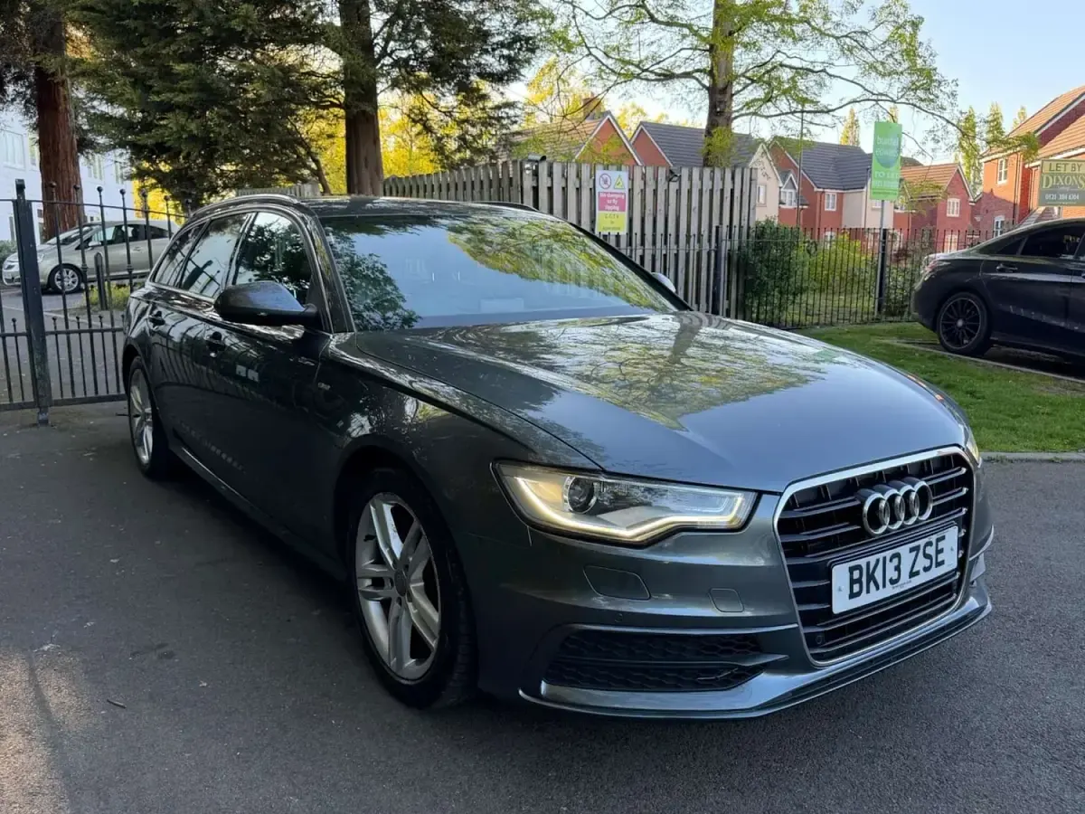 Used Audi A6 S-Line 177 HP (130 kW) 2013 Grey Estate