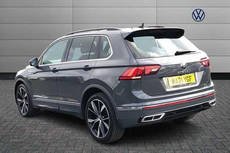 Used VW Tiguan R-line 150 HP (110 kW) 2021 Grey SUV