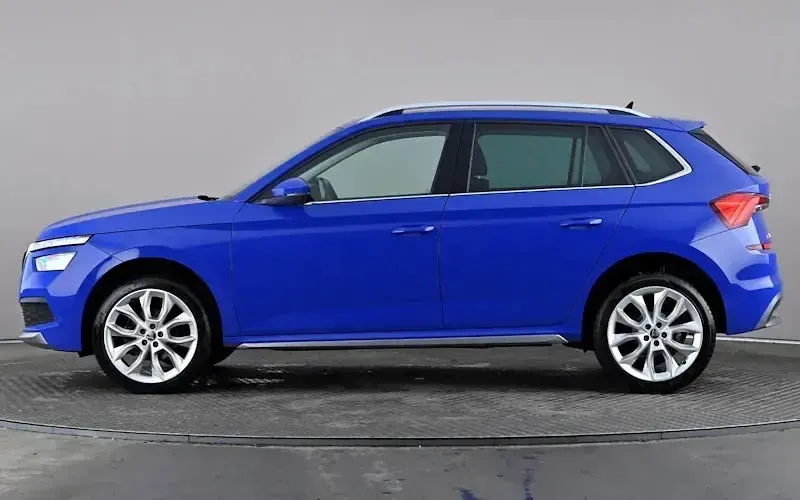Used Skoda Kamiq SE L 150 HP (110 kW) 2022 Blue SUV