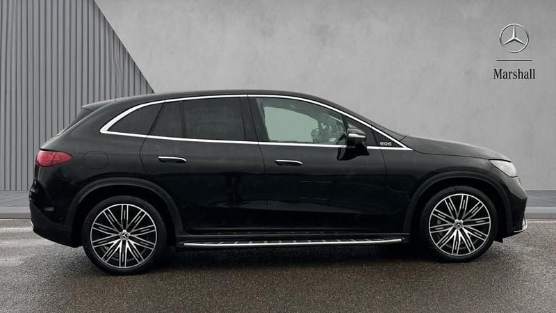 Used Mercedes EQE500 AMG line 300 kW (408 HP) 2024 Obsidian black metallic Sedan