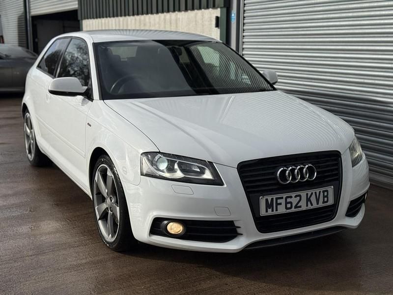 Used Audi A3 Black Edition 2012 White Hatchback
