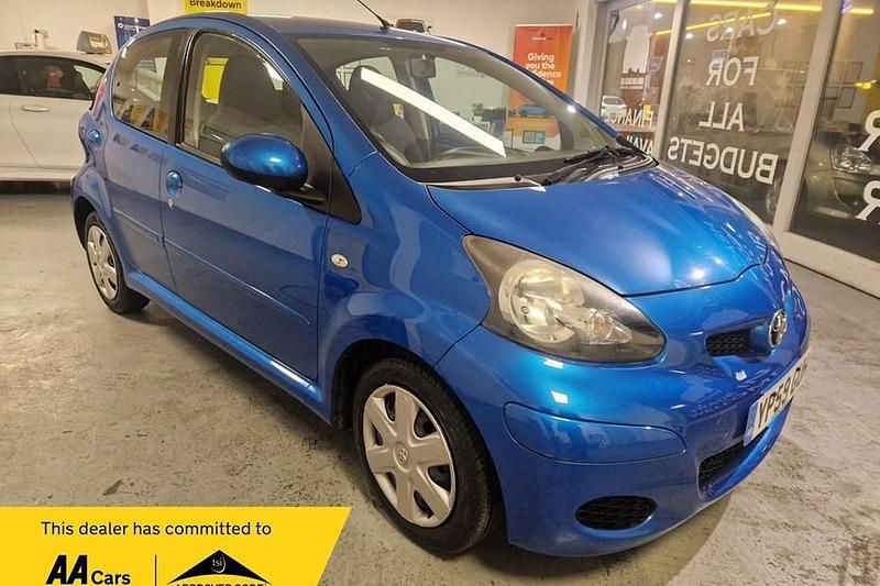 Blue Used 2009 Toyota Aygo Hatchback | £5,495 (Fair price) - Image 1/1