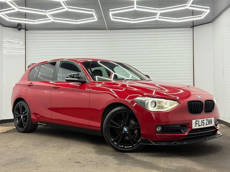 Red Used 2015 BMW 118 Sport Line Hatchback | £5,750 (Fair price) - Image 1/4