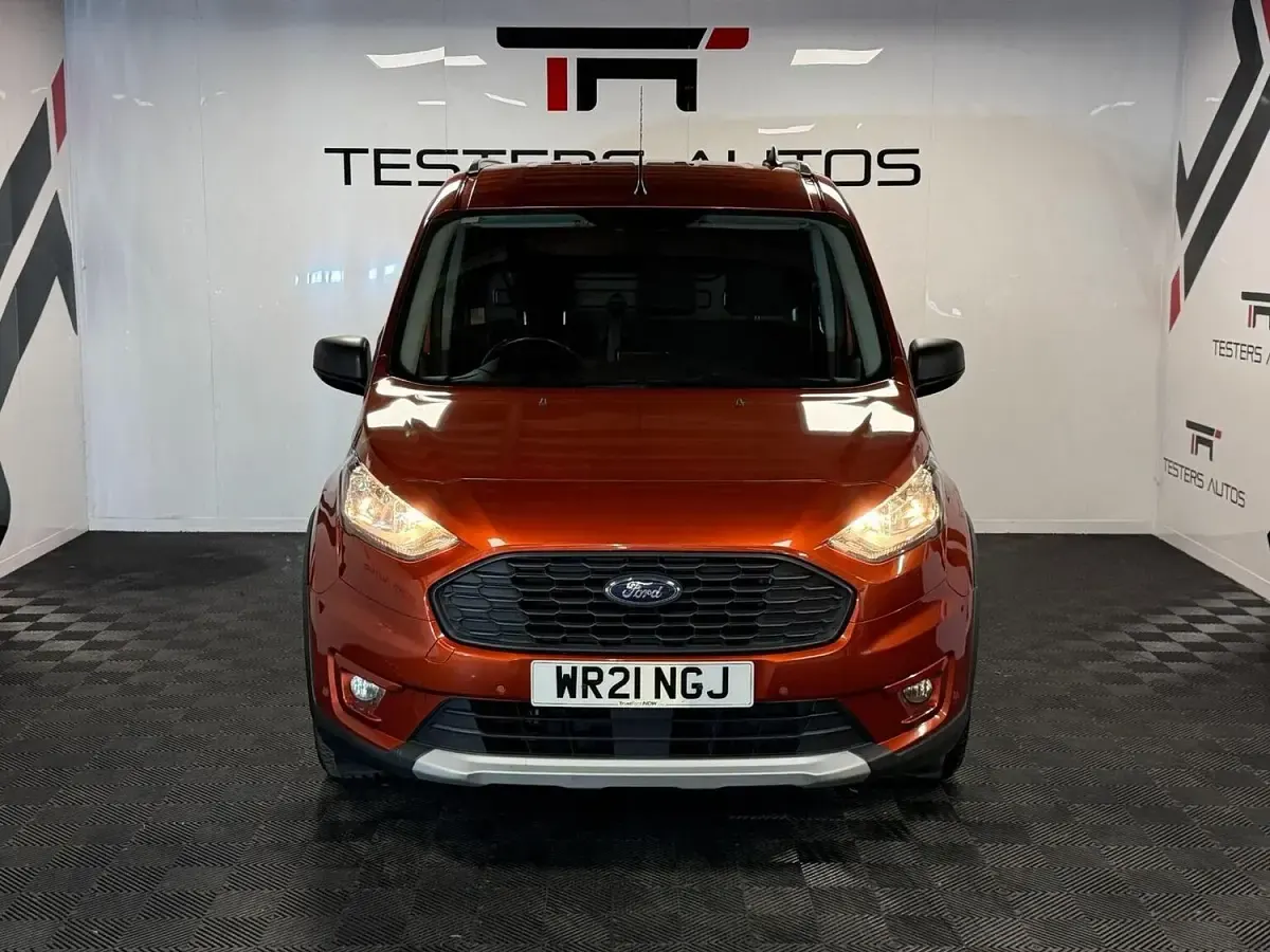 Used Ford Transit Connect Active 120 HP (88 kW) 2021 Orange MPV