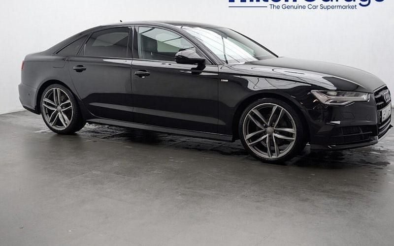 Used Audi A6 Black Edition 190 HP (139 kW) 2018 Black Sedan