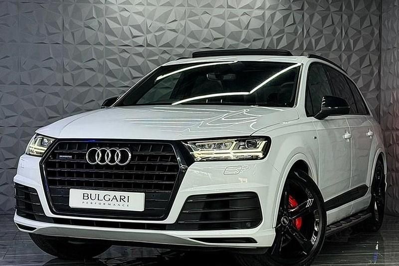Used Audi Q7 Black Edition 286 HP (210 kW) 2019 White SUV