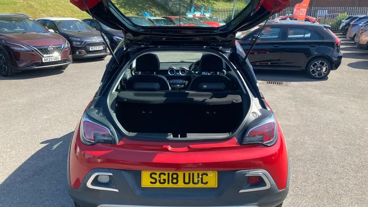 Used Vauxhall Adam Rocks 70 HP (51 kW) 2018 Red Hatchback