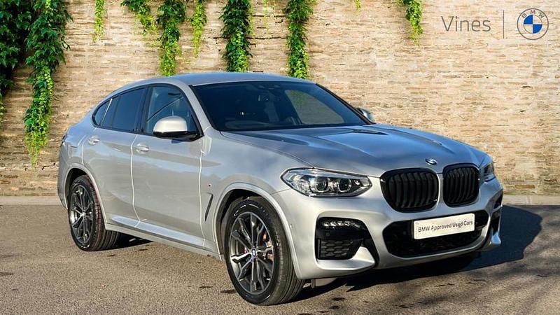 Silver Used 2020 BMW X4 M Sport SUV | £24,299 (Super price) - Image 1/4