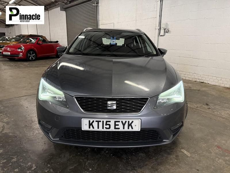 Used Seat Leon SE 110 HP (80 kW) 2015 Grey Estate