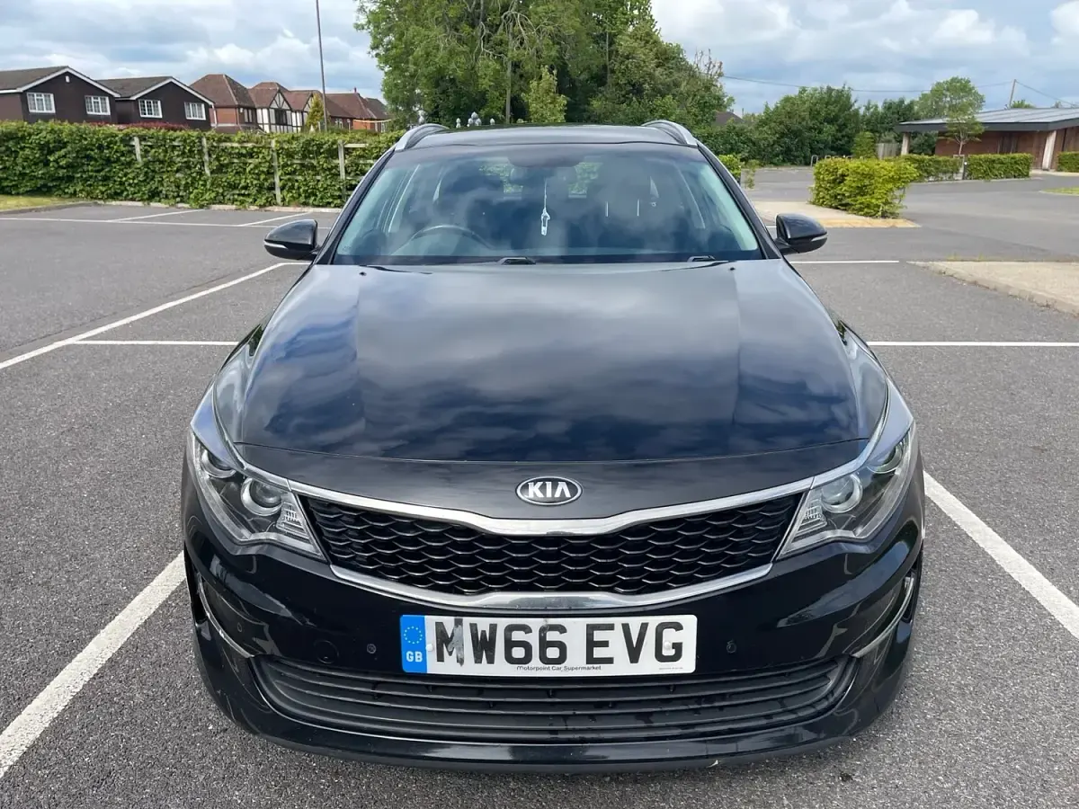 Used Kia Optima 141 HP (103 kW) 2017 Black Estate