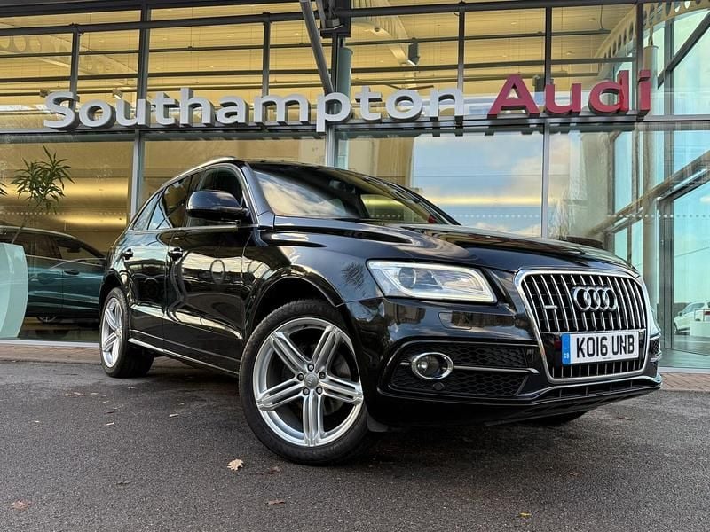 Black Used 2016 Audi Q5 S-line plus SUV | £15,490 (Fair price) - Image 1/4