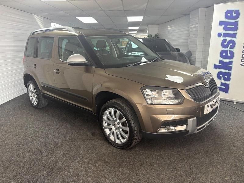 Brown Used 2015 Skoda Yeti SE SUV | £10,995 (Fair price) - Image 1/4