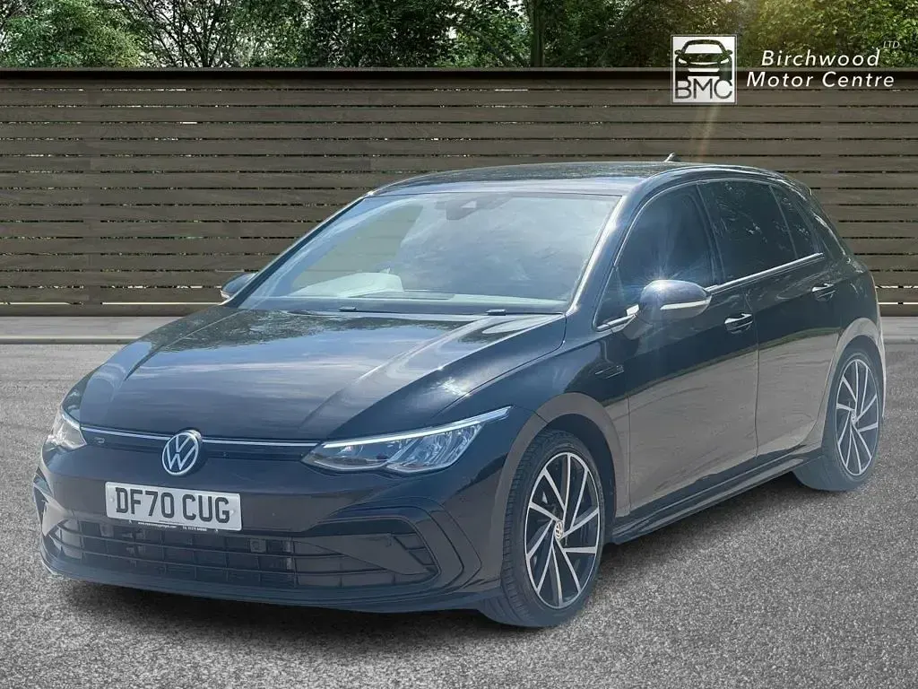 Used VW Golf VII R-line 150 HP (110 kW) 2020 Black Hatchback
