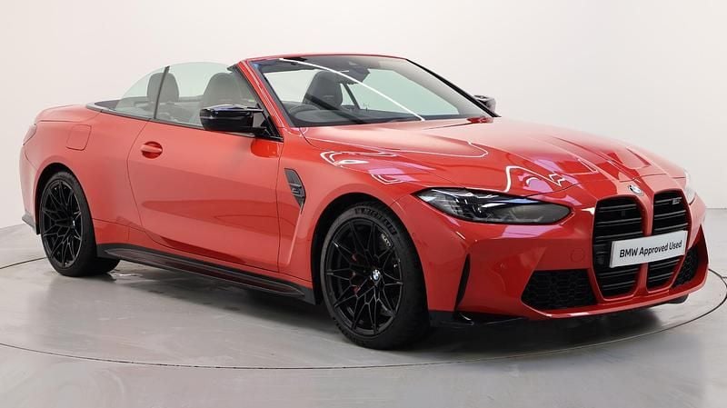 Used BMW M4 Competition Edition 503 HP (369 kW) 2021 Red Cabriolet