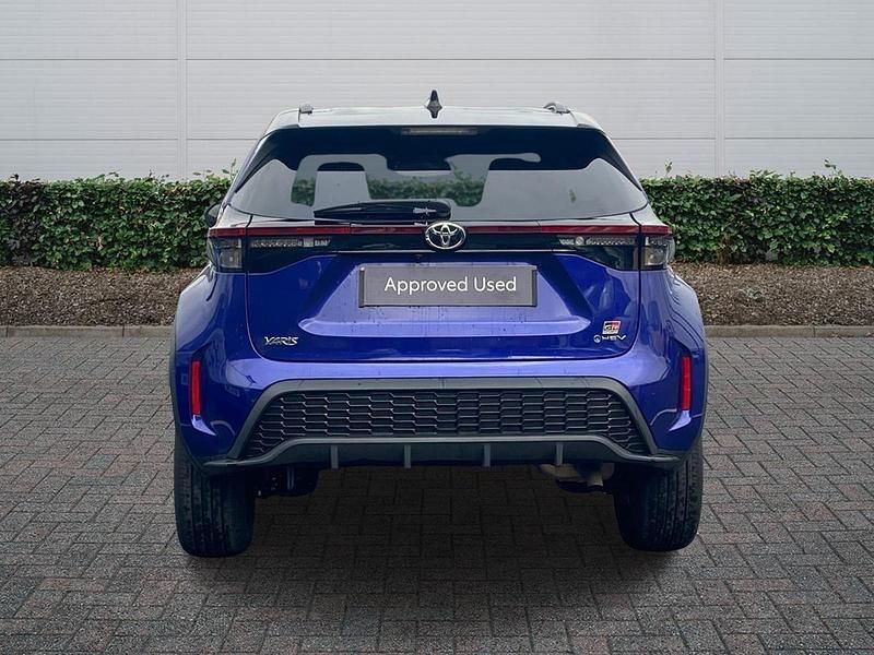 Used Toyota Yaris Hybrid Sport 2025 Blue Hatchback