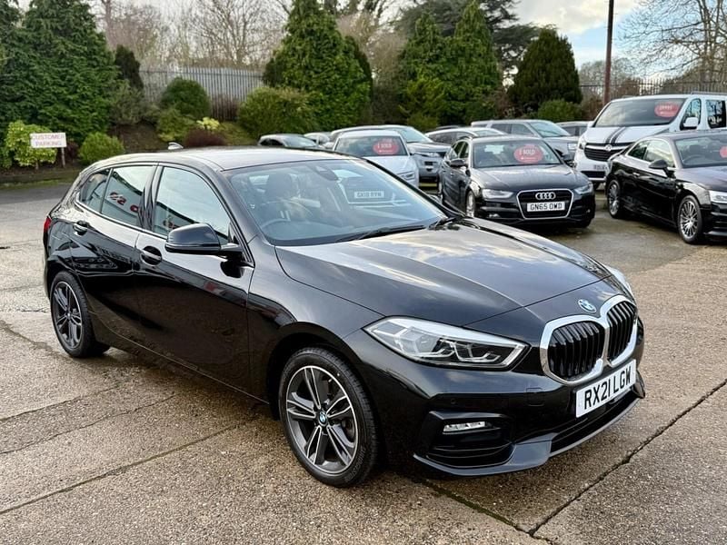 Used BMW 116 Sport Line 2021 Black Hatchback