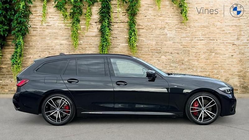 Used BMW 330 M Sport 282 HP (207 kW) 2021 Black Estate