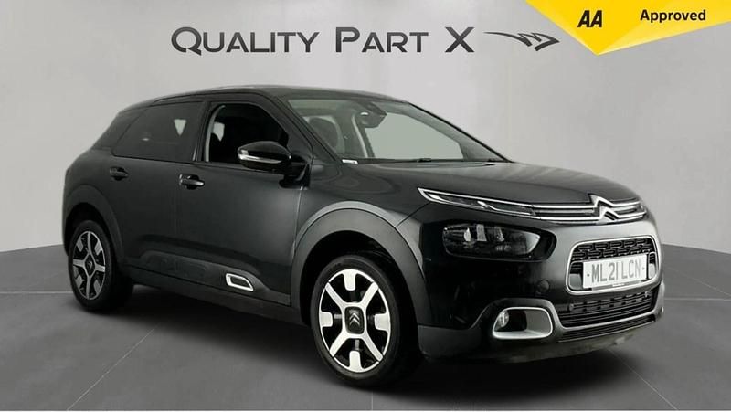 Black Used 2021 Citroën C4 Cactus Flair Hatchback | £8,799 (Fair price) - Image 1/4