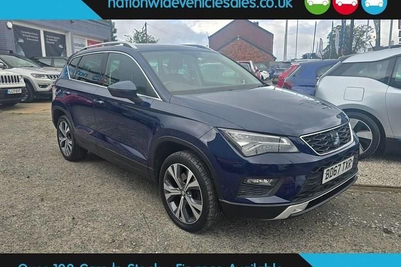 Blue Used 2017 Seat Ateca Ecomotive SUV | £8,596 (Fair price) - Image 1/1