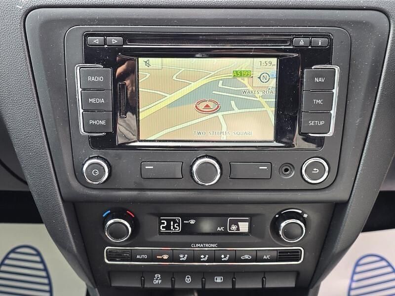 Used Skoda Rapid Sport 105 HP (77 kW) 2015 Blue Hatchback