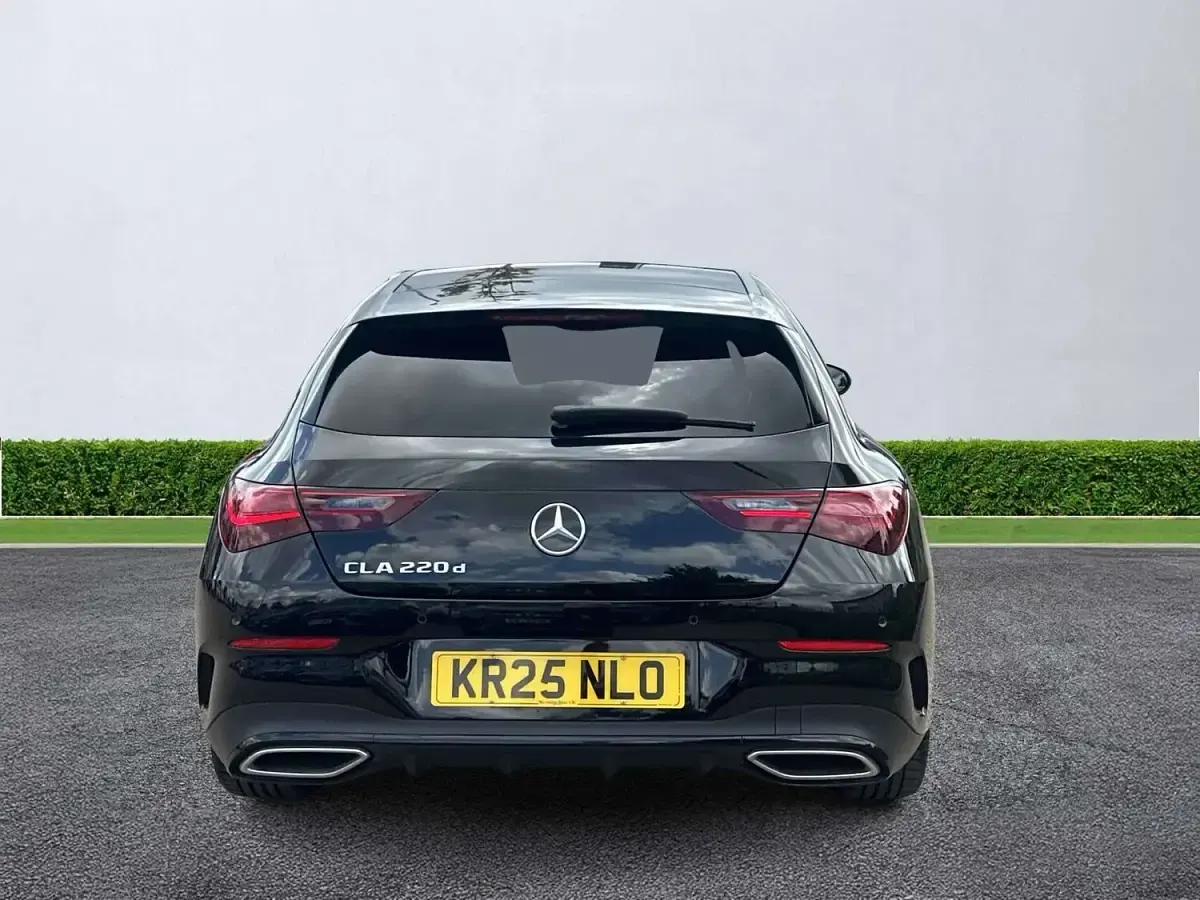 Used Mercedes CLA220 AMG Line Premium Plus 2025 Black Estate