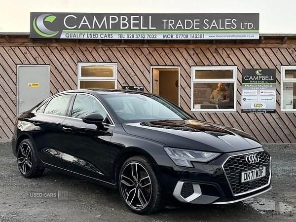 Used Audi A3 Sport 2021 Black Sedan