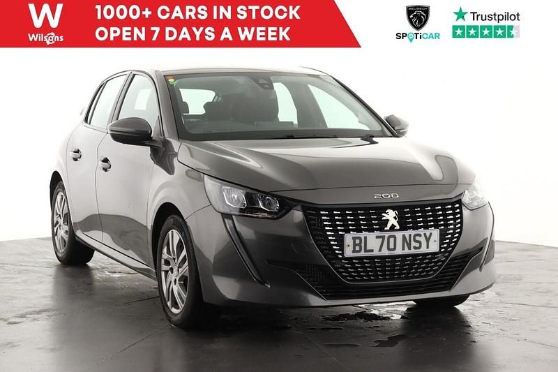 Grey Used 2020 Peugeot 208 Active Hatchback | £12,099 (Fair price) - Image 1/3