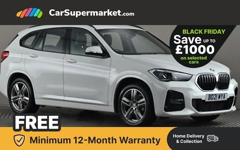 White Used 2021 BMW X1 M Sport SUV | £22,497 (Fair price) - Image 1/3