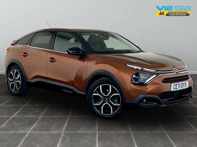 Brown Used 2021 Citroën e-C4 Shine Hatchback | £10,295 (Fair price) - Image 1/2