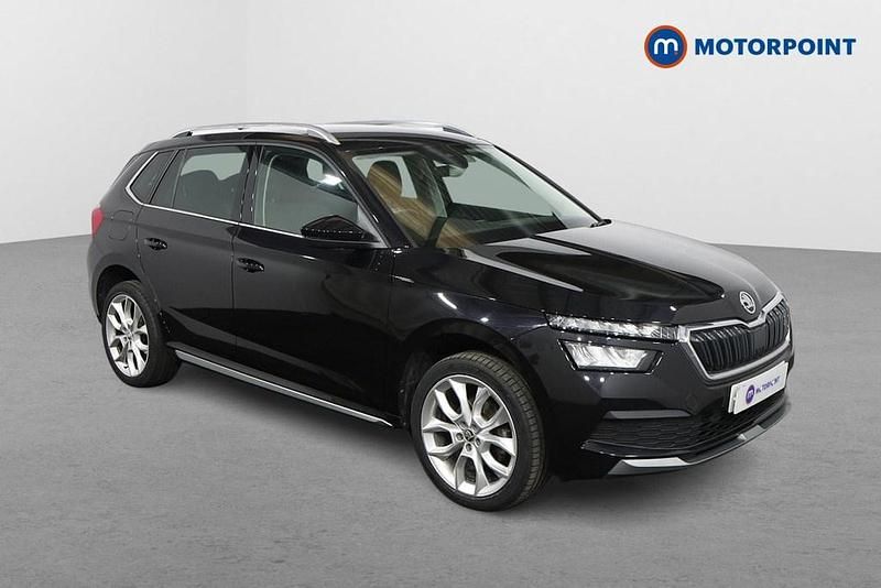 Black Used 2022 Skoda Kamiq SE L SUV | £17,099 (Fair price) - Image 1/4