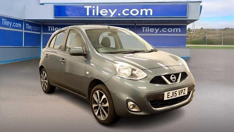 Grey Used 2015 Nissan Micra Tekna Hatchback | £5,290 (Fair price) - Image 1/2