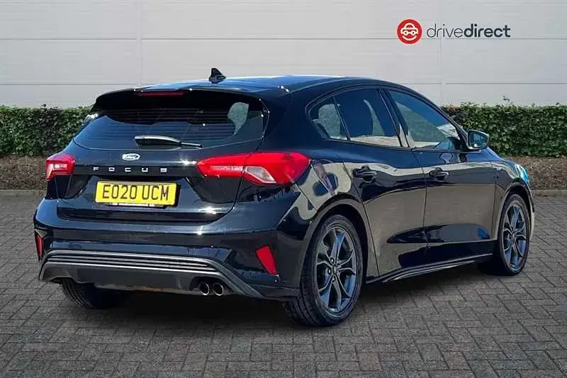 Used Ford Focus ST-Line 125 HP (91 kW) 2020 Black Hatchback