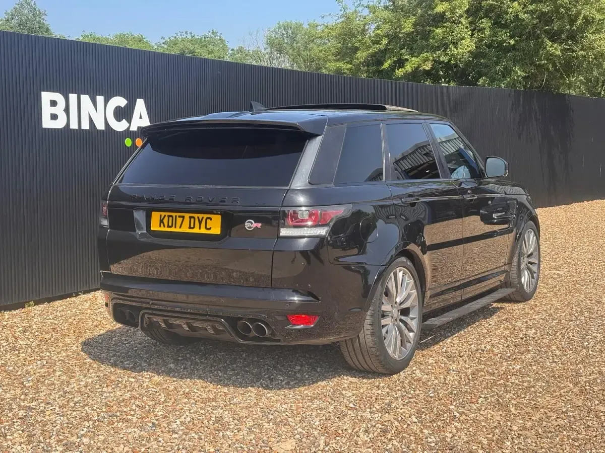Used Land Rover Range Rover Sport SVR 2017 Black SUV