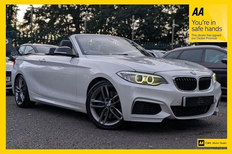 White Used 2015 BMW 218 M Sport Cabriolet | £12,868 (Fair price) - Image 1/3