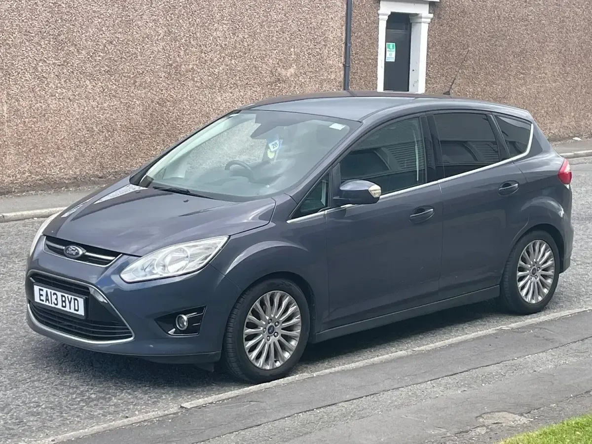 Used Ford C-MAX Titanium 125 HP (91 kW) 2013 Blue MPV