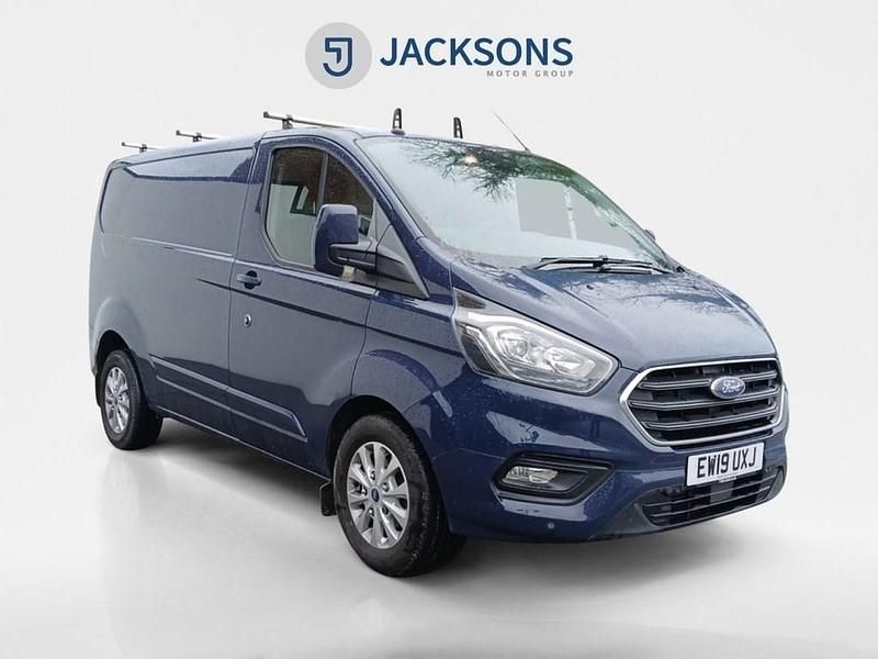 Used Ford Transit Custom Limited 130 HP (95 kW) 2019 Blue Van