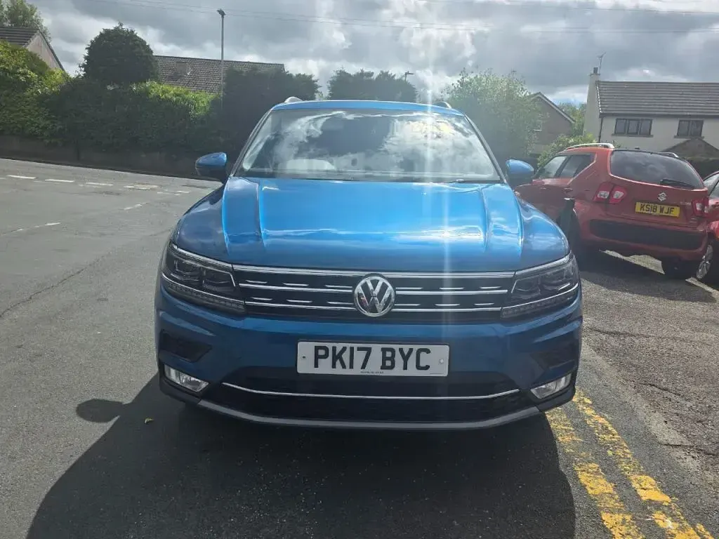 Used VW Tiguan SEL 180 HP (132 kW) 2017 Blue SUV