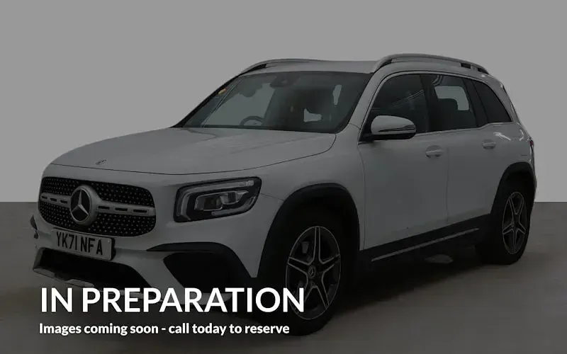 Used Mercedes GLB200 AMG line 163 HP (119 kW) 2021 White SUV