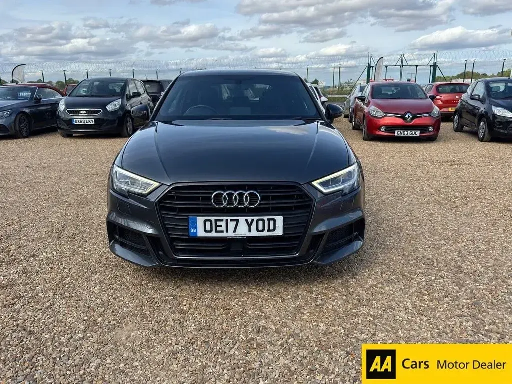 Used Audi A3 Black Edition 184 HP (135 kW) 2017 Grey Hatchback
