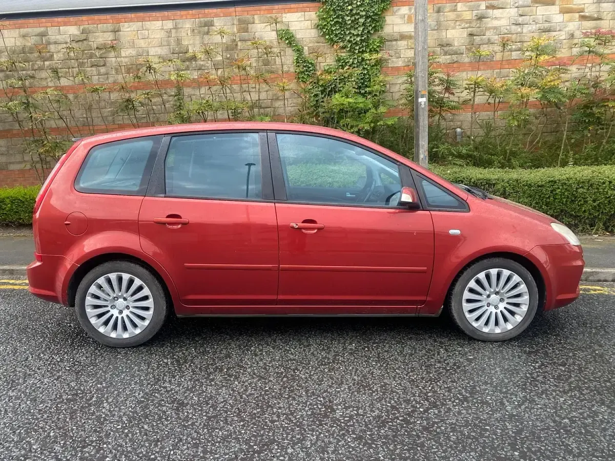 Used Ford C-MAX Titanium 109 HP (80 kW) 2007 Red MPV