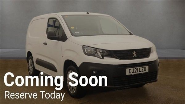White Used 2021 Peugeot Partner MPV | £13,794 (Expensive) - Image 1/1