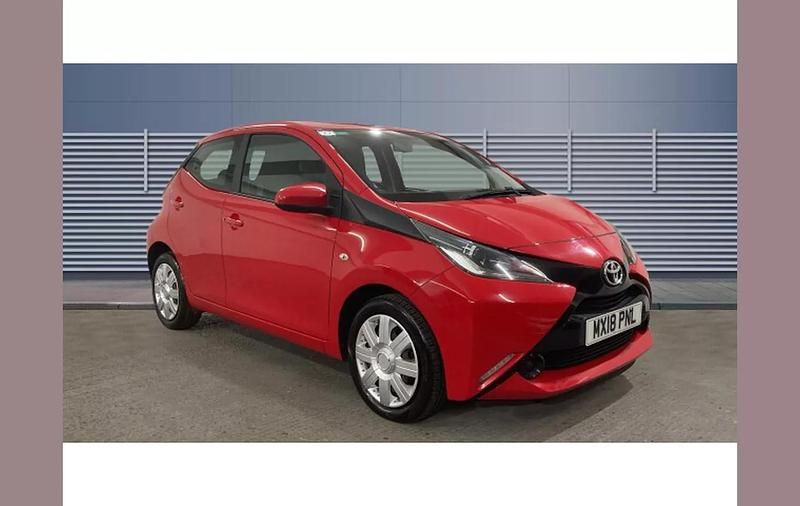 Red Used 2018 Toyota Aygo X-play Hatchback | £8,338 (Fair price) - Image 1/4