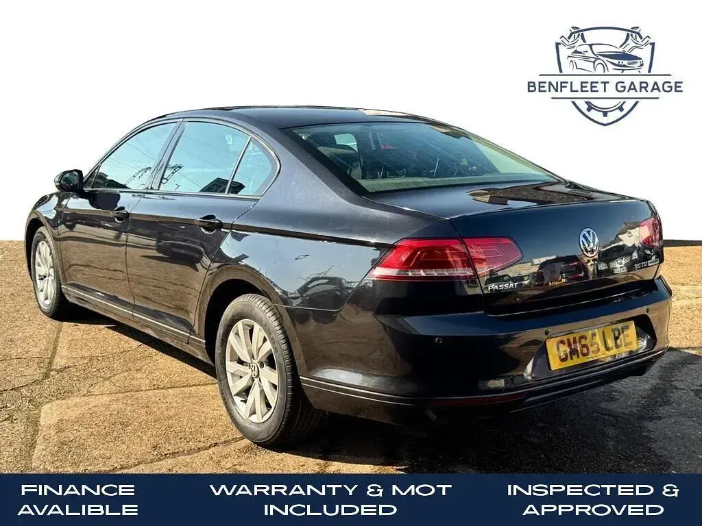 Used VW Passat S 150 HP (110 kW) 2015 Black Sedan