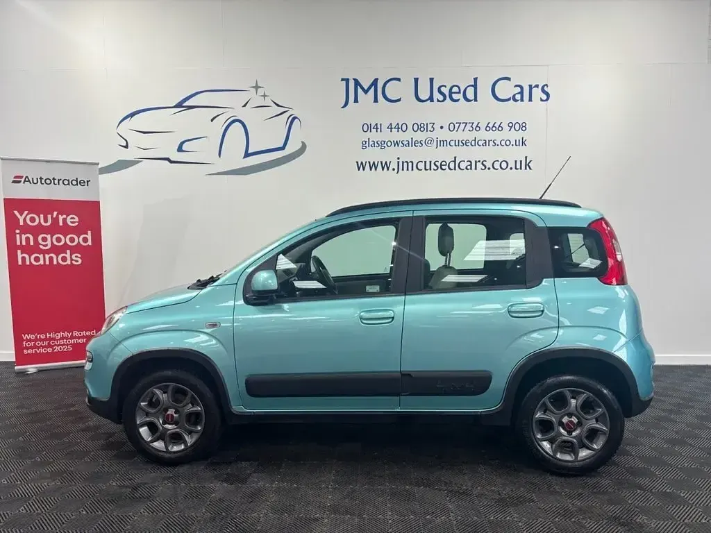 Used Fiat Panda 4x4 S 75 HP (55 kW) 2014 Blue Hatchback
