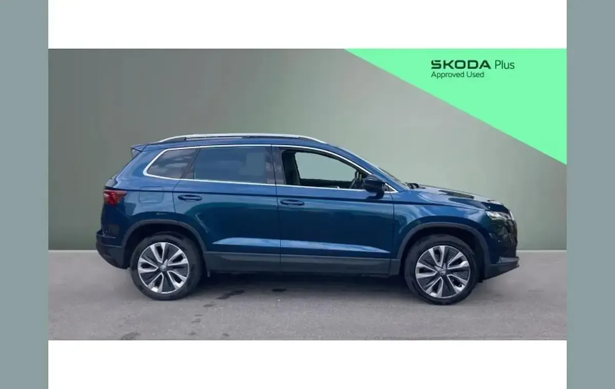 Used Skoda Karoq SE L 150 HP (110 kW) 2023 Blue SUV