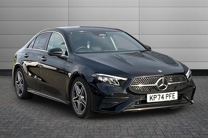 Cosmos black Used 2024 Mercedes A200 Executive Sedan | £23,750 (Fair price) - Image 1/4