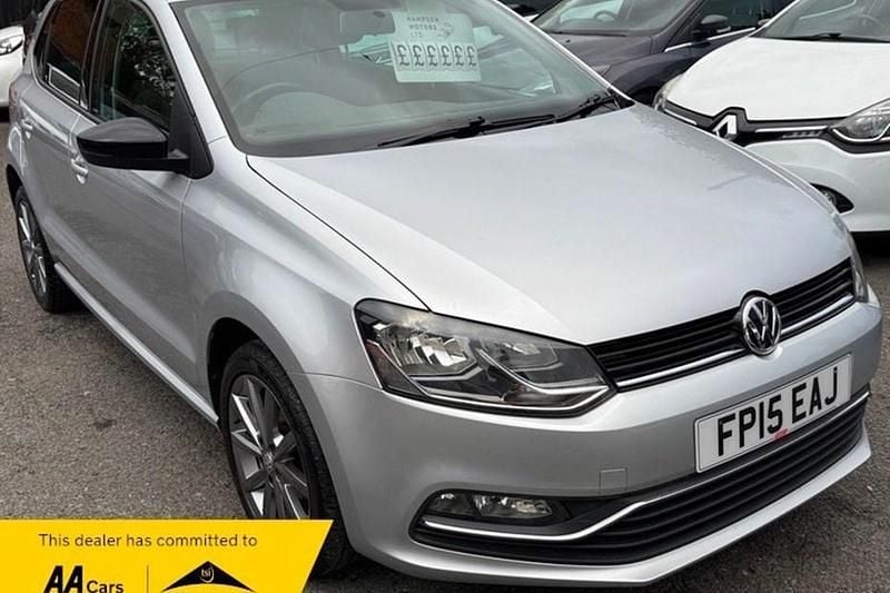 Silver Used 2015 VW Polo Design Hatchback | £6,499 (Fair price) - Image 1/1
