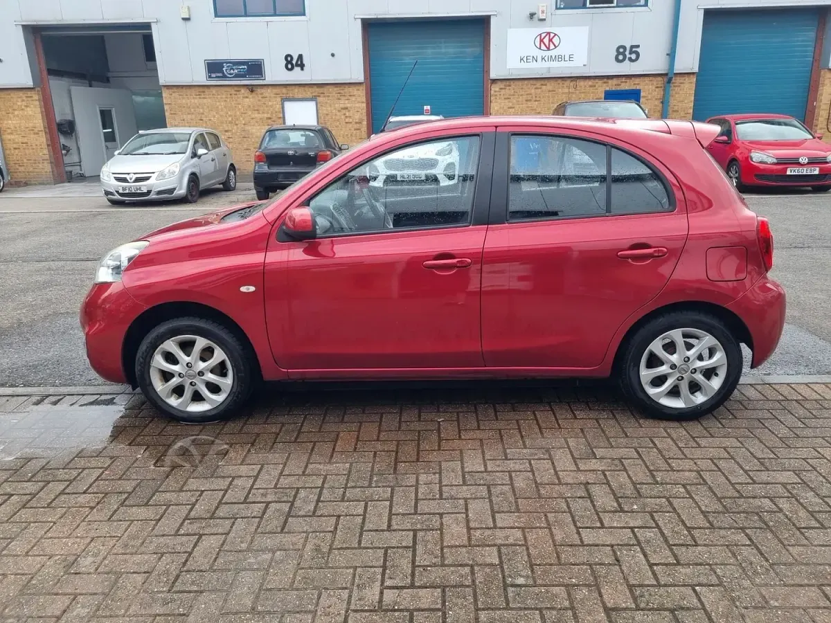 Used Nissan Micra Acenta 2013 Red Hatchback